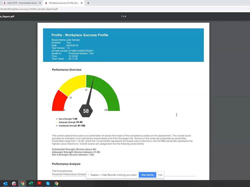 Understanding Score Reports