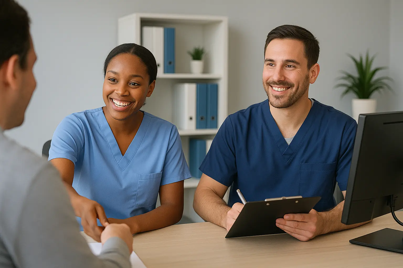 Medical Office Skills Test customer service of healthcare workers as part of medical office skills test