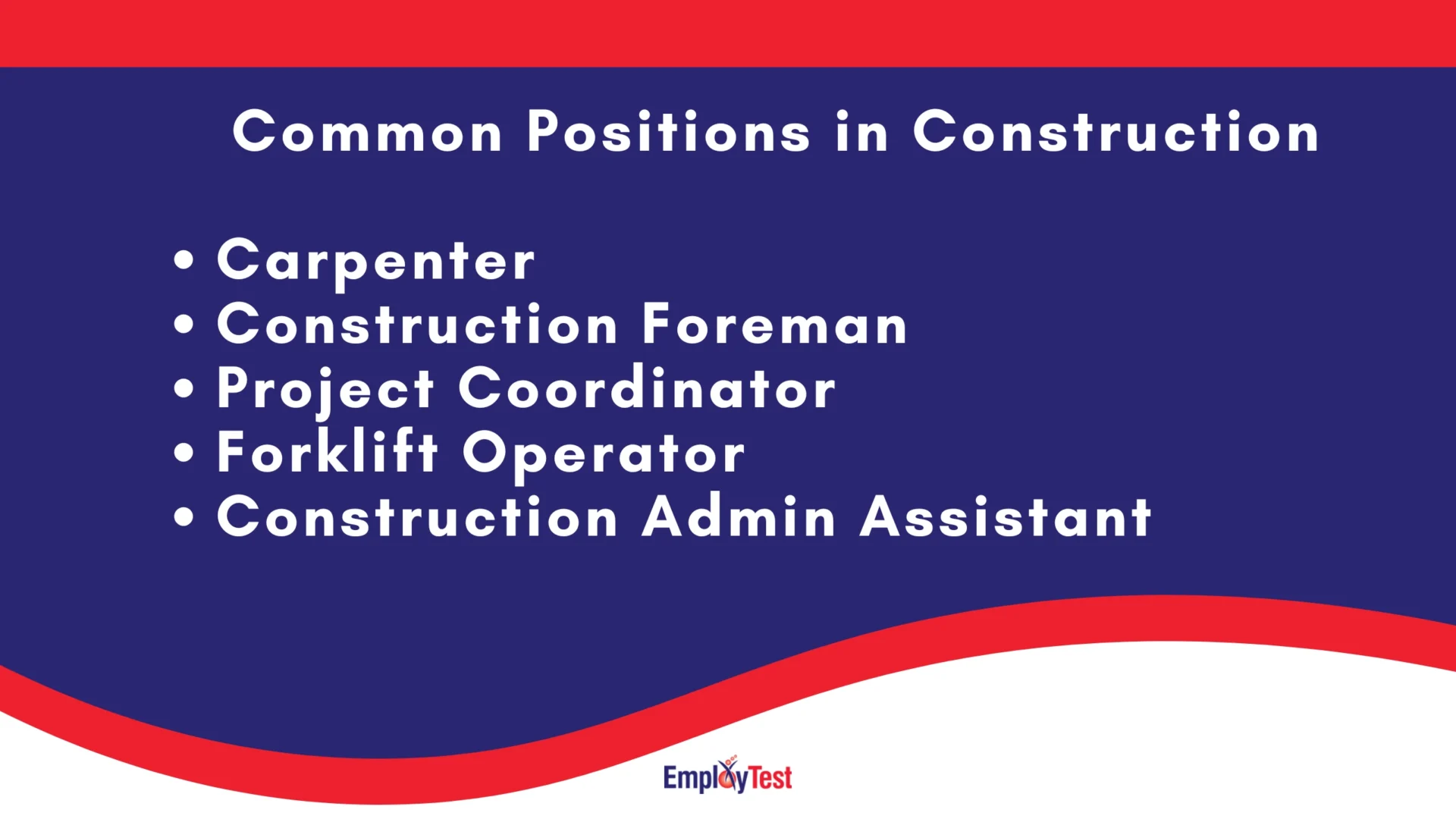 Common Jobs In Construction Industry Common Jobs For Constuction Industry