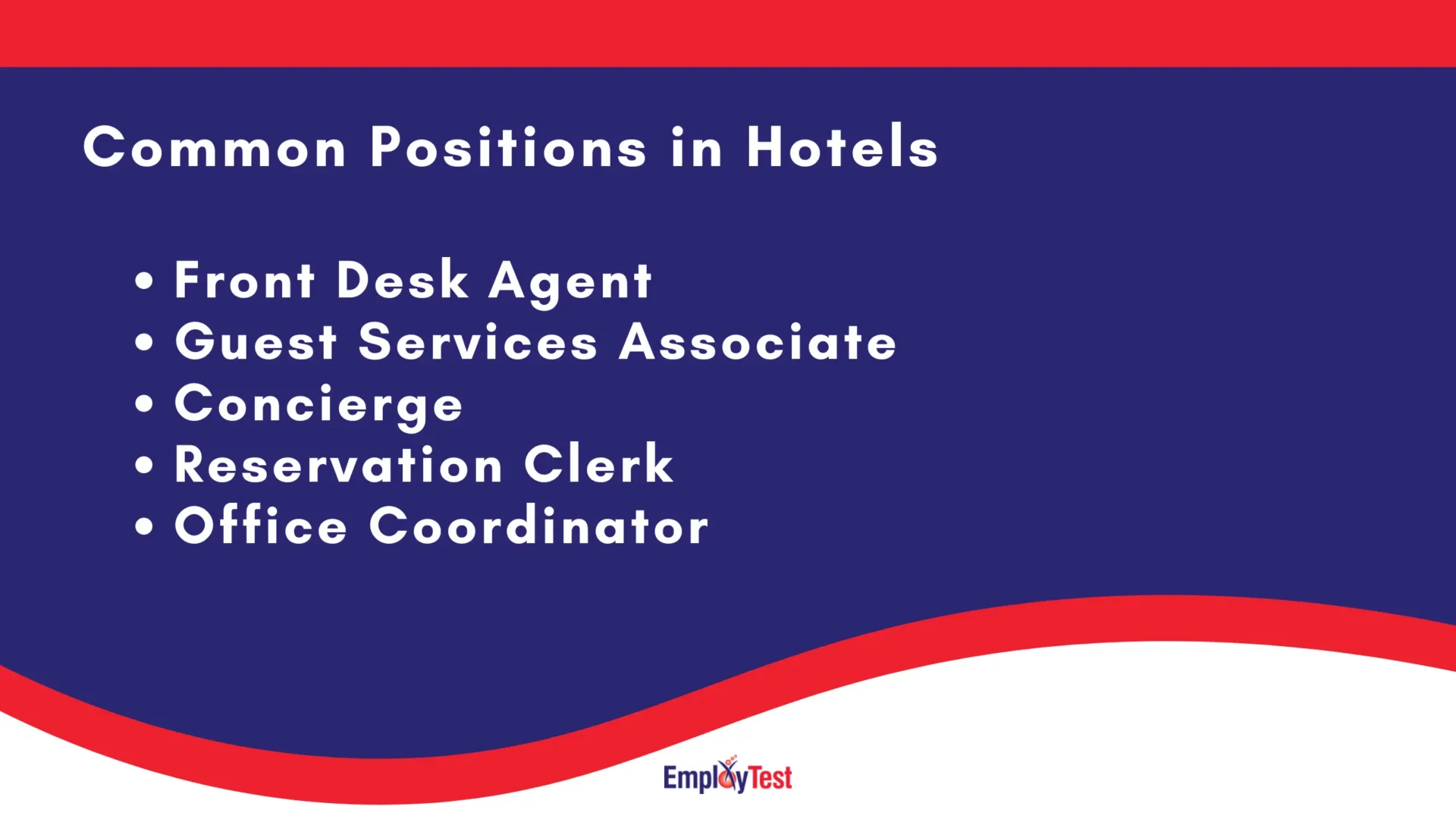 Employment Testing Services For Hotels Employment Testing Services For Hotels