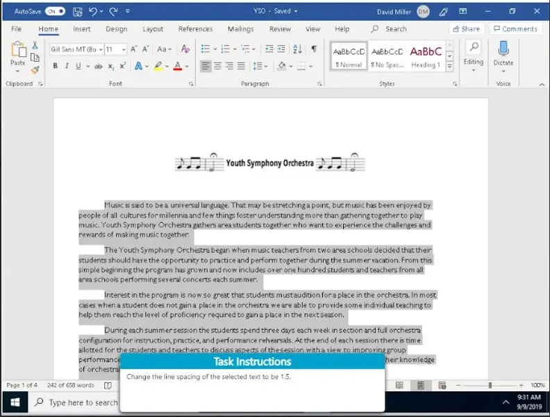 Microsoft Office Skills Test For Employment Small