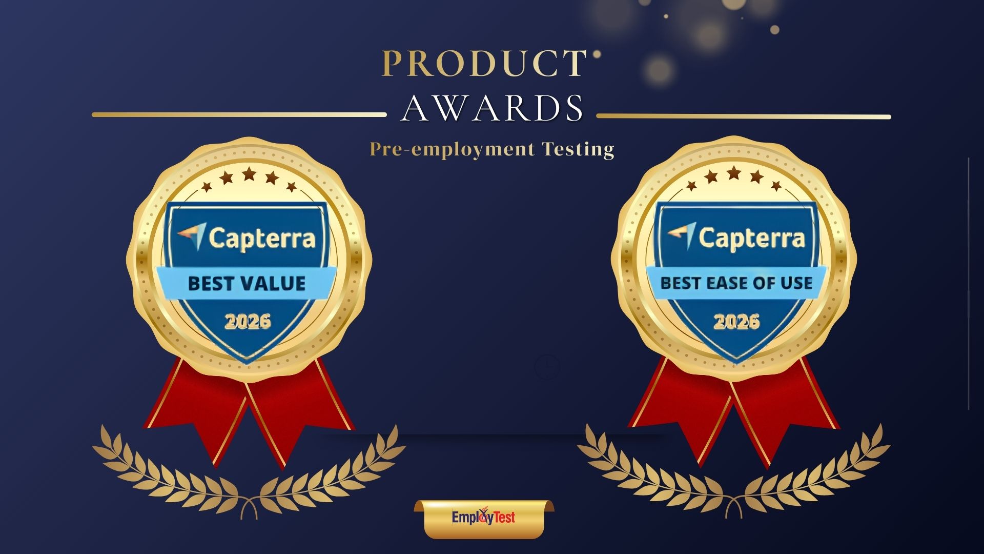 Employtest Wins Two 2026 Capterra Awards